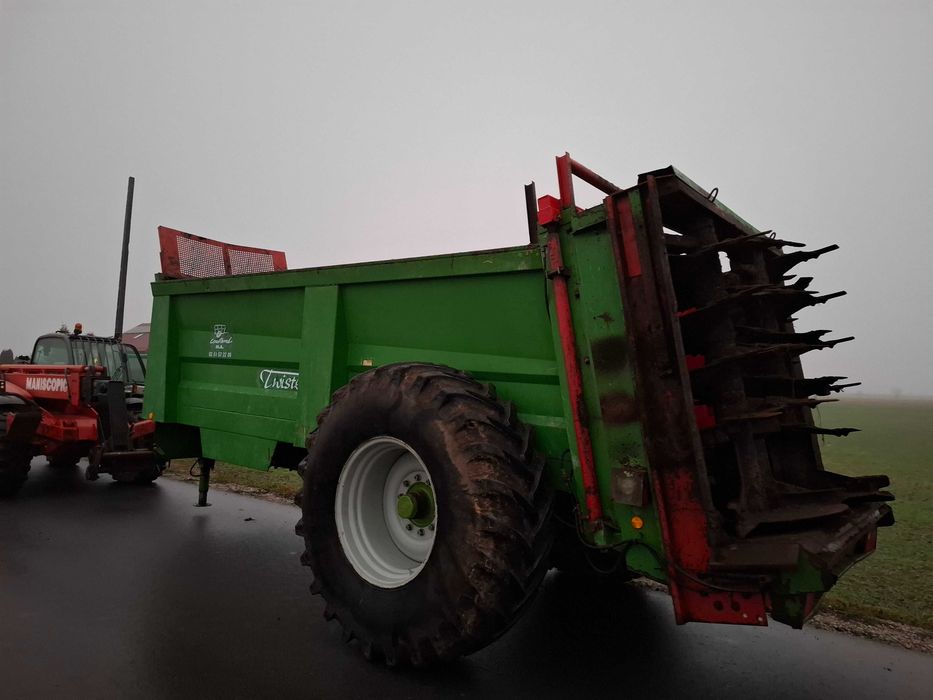 Rozrzutnik obornika Coutand Twister 12t, Jeantil, Rolland, Leboulch