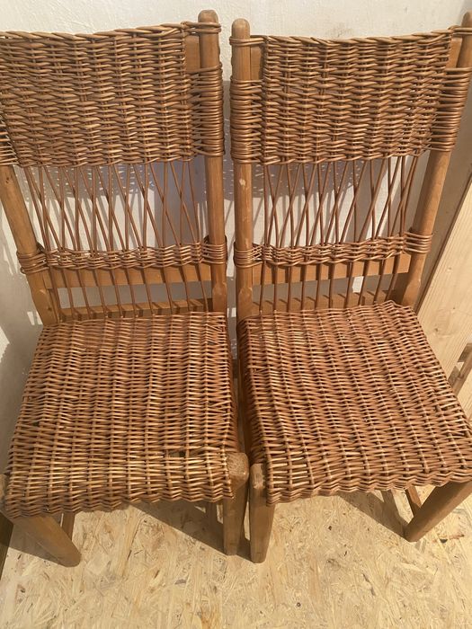 Стулья плетеные 2 шт.