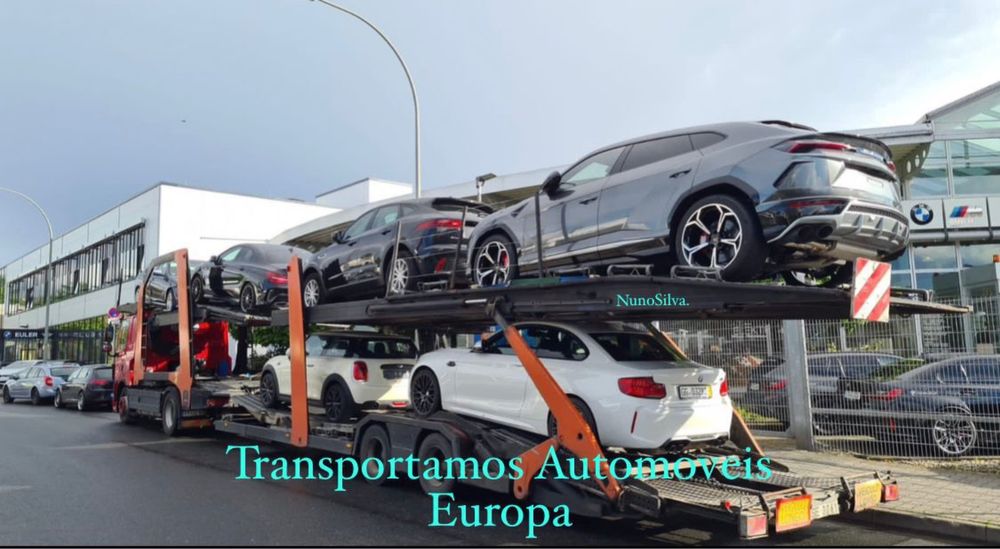 Transportamos o seu automovel de toda Europa
