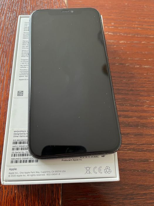 iPhone 11 64 GB Czarny + Pudełko BOX Sprawny Face ID