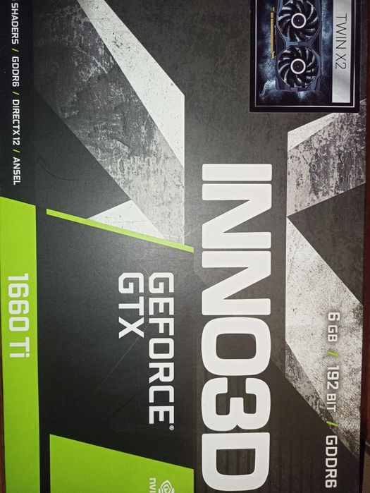Видеокарта GTX 1660 Ti