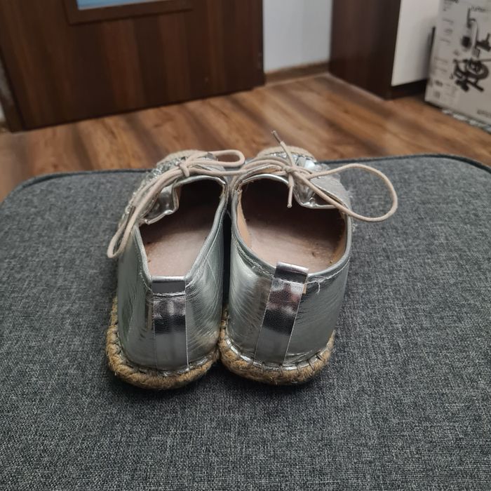 Damskie botki espadryle 37