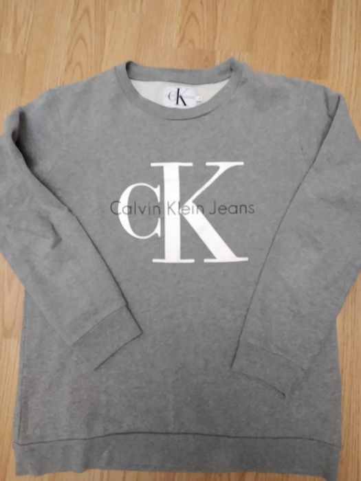Sweat cinza Calvin Klein
