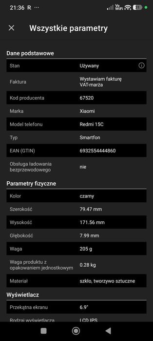 Telefon Rermin 15 C