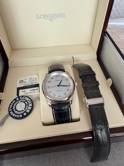 Longines Master Collection 190th Anniversary 40 mm | 2025 | Jak nowy | Full Set | Paragon