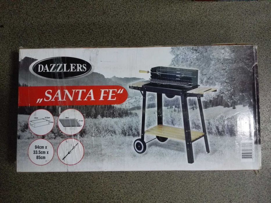 Барбекю (гриль/ мангал) Dazzlers SANTA FE 94cm x 33.5cm x 85cm