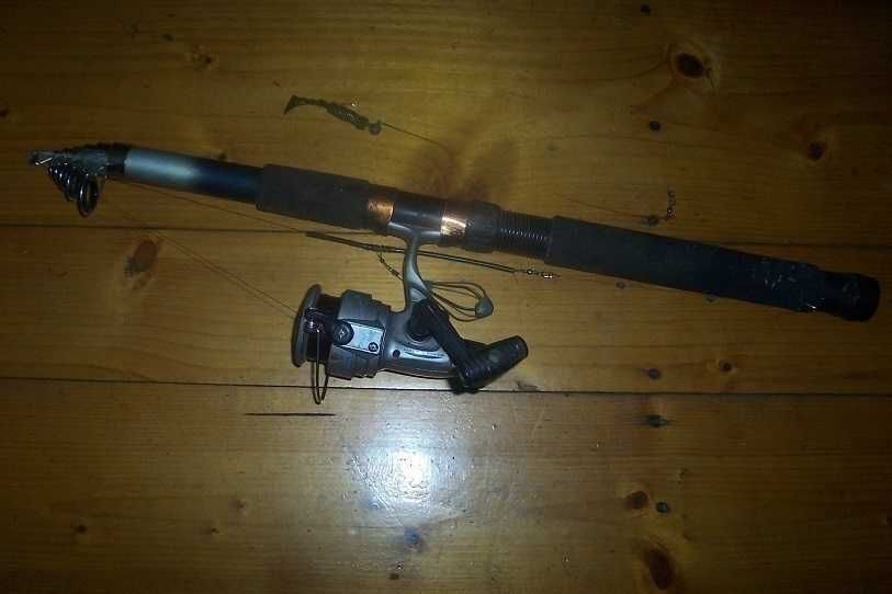 Wędki teleskopowe uniwersalne , zestawy . Opis.