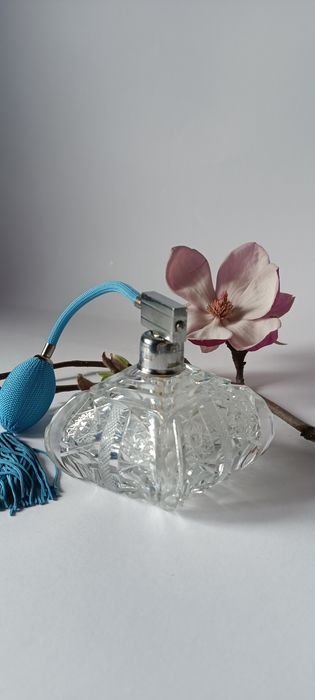 Perfumetka retro szkło kryształowe