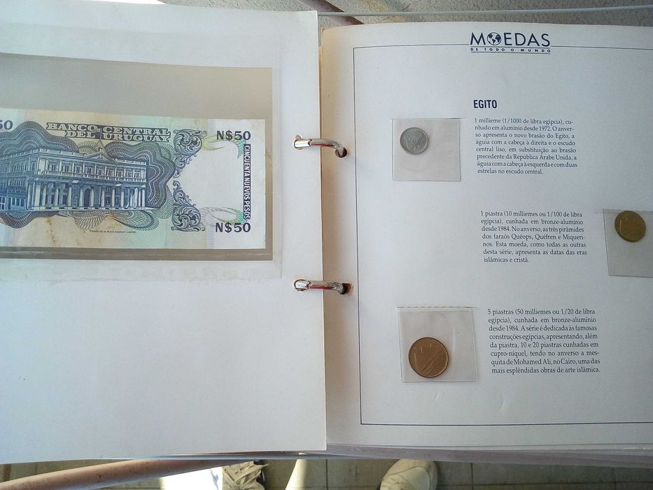 Moedas de todo o mundo