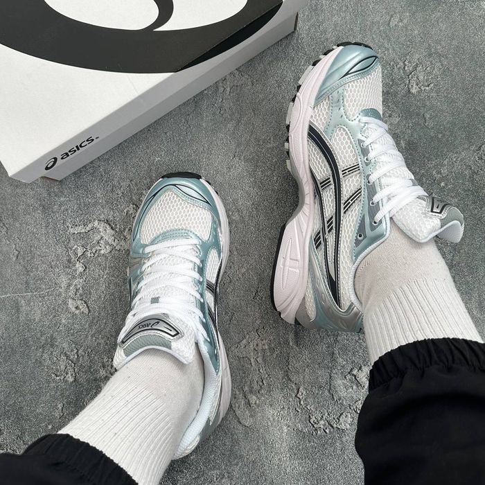 ASICS Gel-Kayano 14 white/blue Асікси за 2600