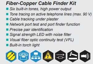 LOCALIZADOR DE FIOS KURTH KE801