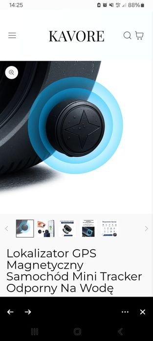 Nowy Lokalizator GPS Magnetyczny Samochód Mini Tracker Odporny Na Wodę