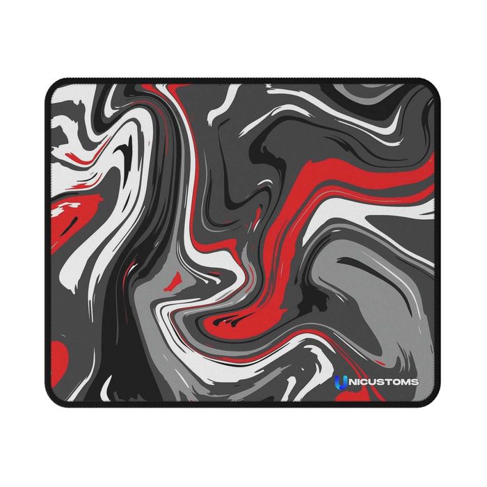 Mousepad MINI ( Vermelho/Cinza/Branco ) ( 24cm x 20 cm )