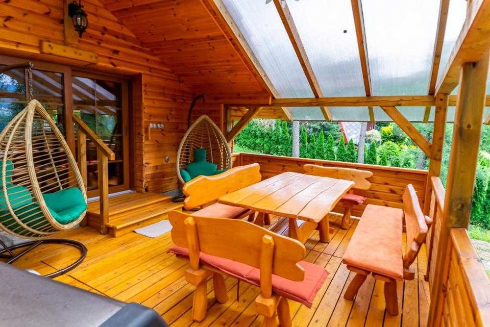 Domek z sauną-noclegi-Domek Brenna