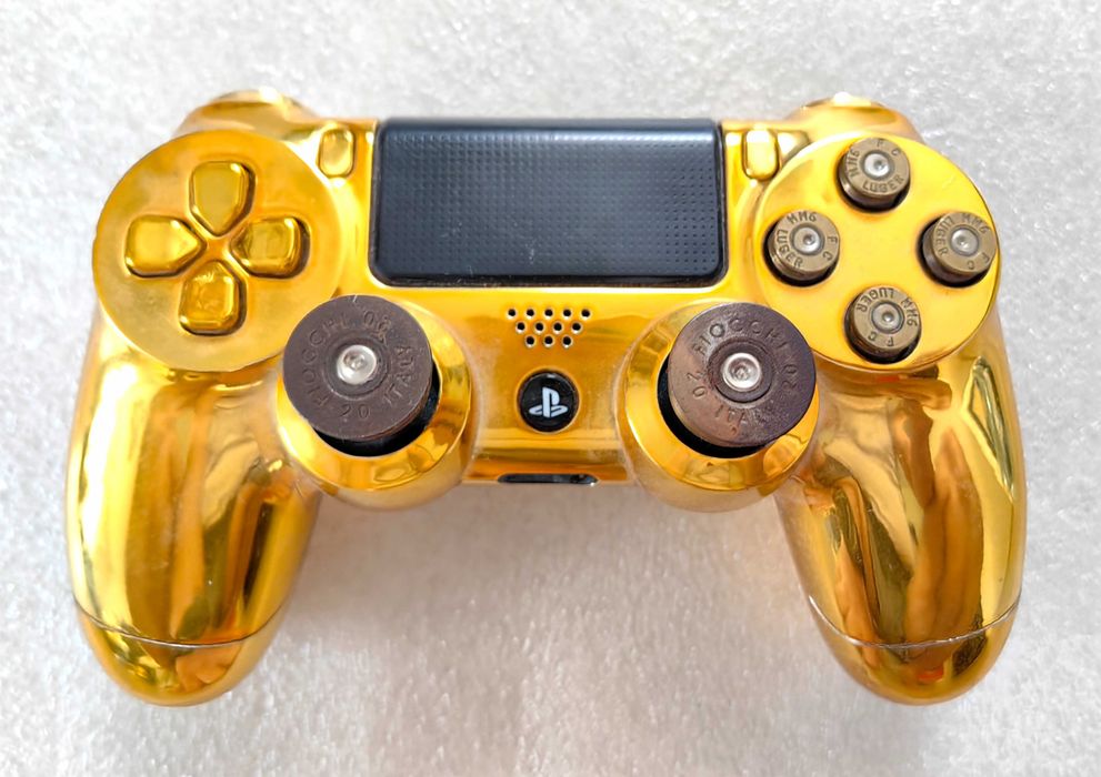 Unikat Gold Bullet Pad do PlayStation 4, PS4, stan bardzo dobry!