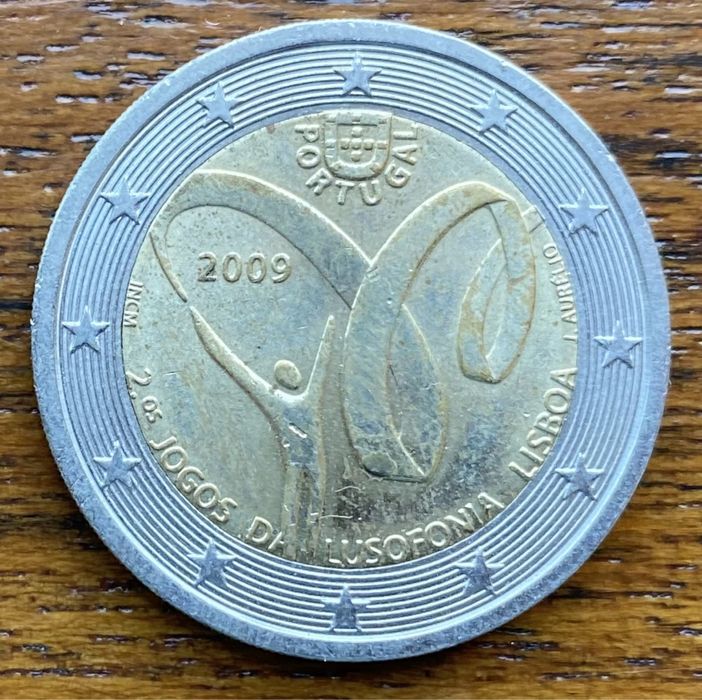 Moedas comemorativas Portugal circuladas e UNC