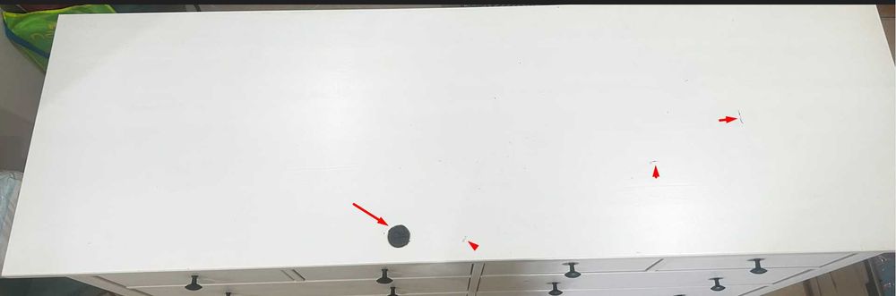 *Urgente* Cómoda c/8 gavetas, branca, IKEA - HEMNES