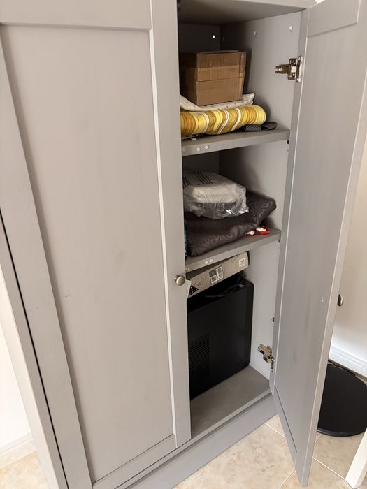 HAVSTA Armário c/rodapé, branco, 81x37x134 cm ikea