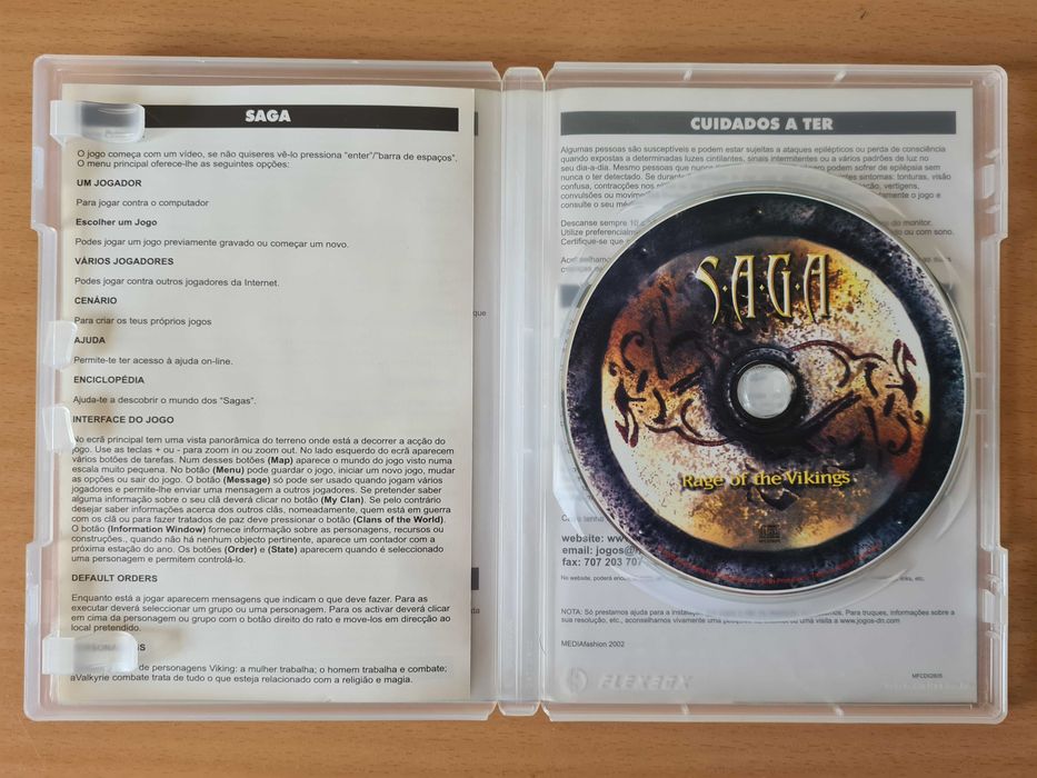 Jogo "Saga: Rage of the Vikings para PC