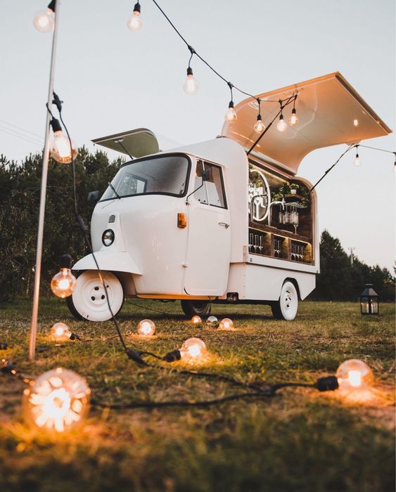 Mobilny bar Piaggio