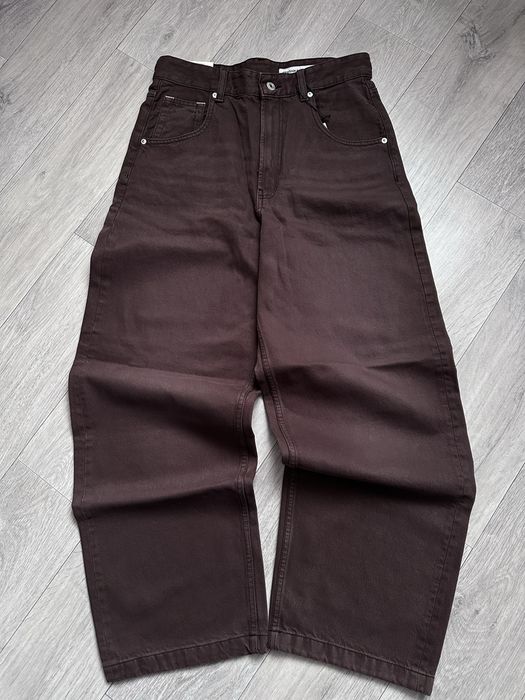 Bershka mega baggy skater super baggy в обʼяві 3пари різних штанов