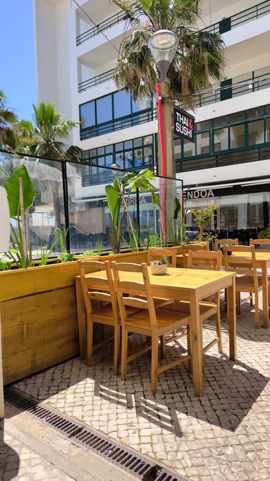 Restaurante frente á praia Quarteira