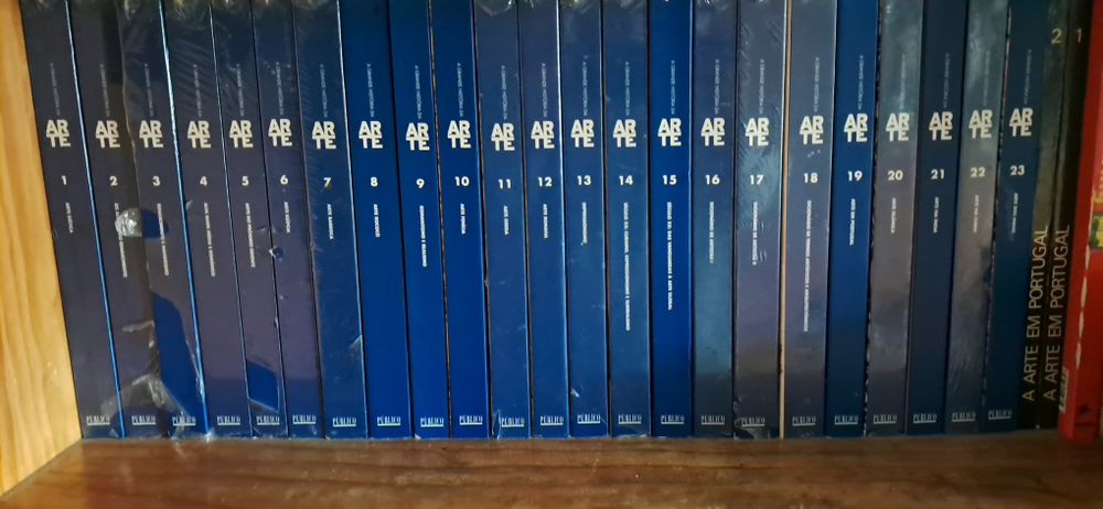 A Grande Enciclopédia de Arte 23 volumes
