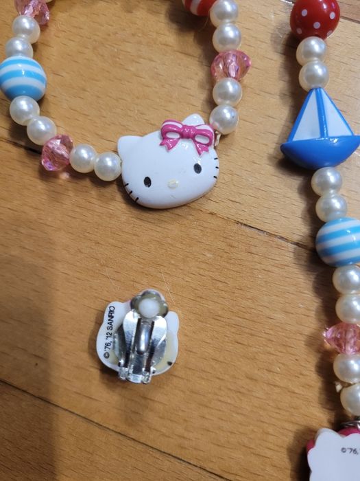 Komplet biżuterii Hello Kitty