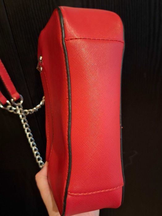 Torebka mała odcień czerwonego listonoszka