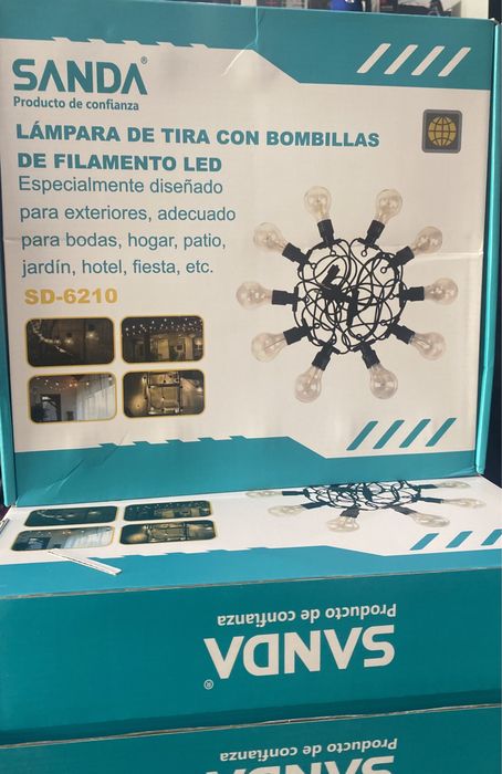 Extensão de luzes para exterior