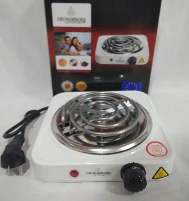 Спиральная Електроплита 1000 Вт Электроплита плита Однокомфорочная 220