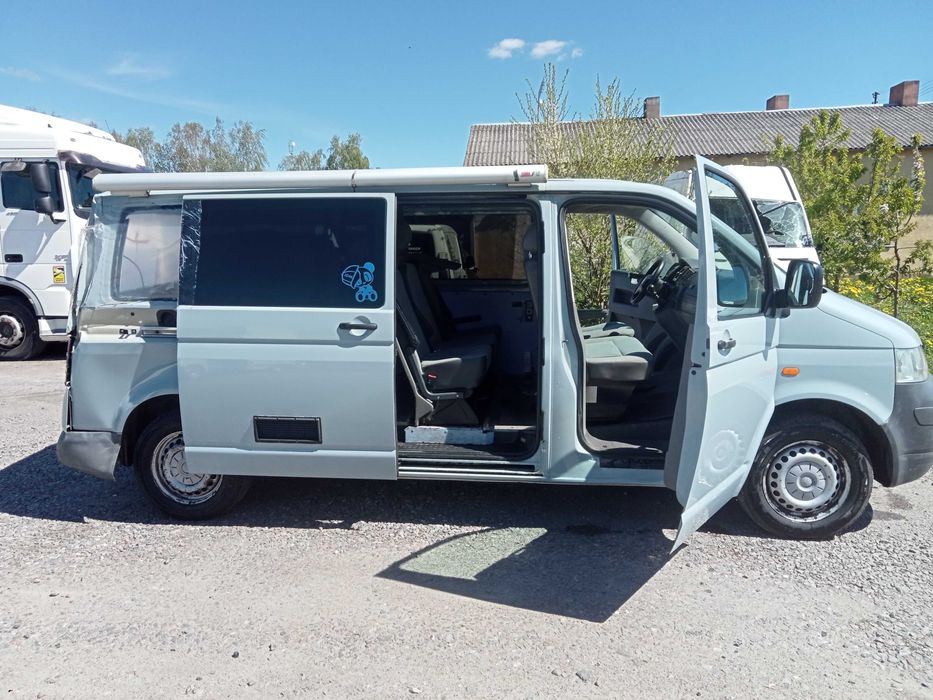 VOLKSWAGEN TRANSPORTER  2,5 TDI Klima 6-osobowy Brygadówka