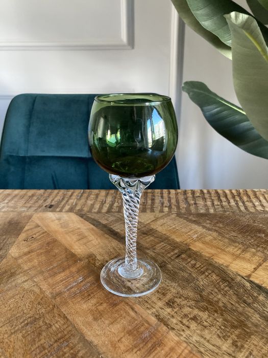 Kieliszek szklany Harrachov, Czechosłowacja  Milan Metelak