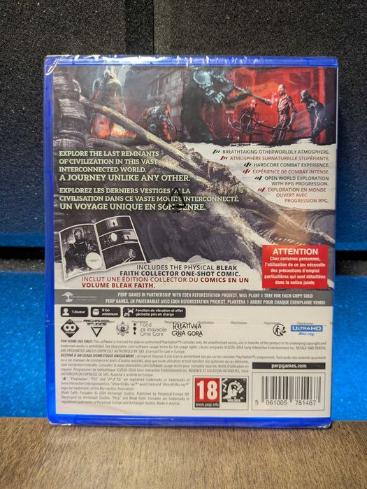 Bleak Faith: Forsaken PS5 - gra RPG akcji, Soulslike, a'la Dark Souls