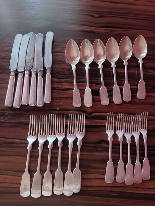 Zestaw sztućców vintage – J.A. Henckels / Kleeblatt – Solingen