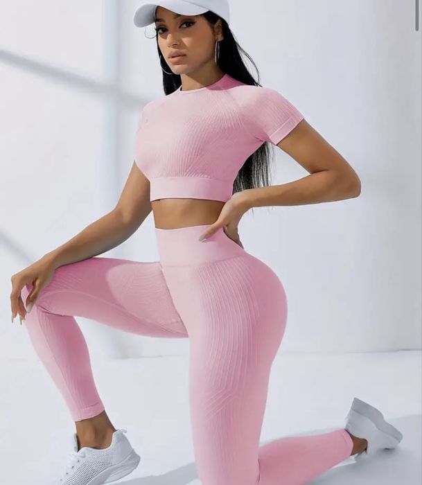 Спортивный костюм , розовый