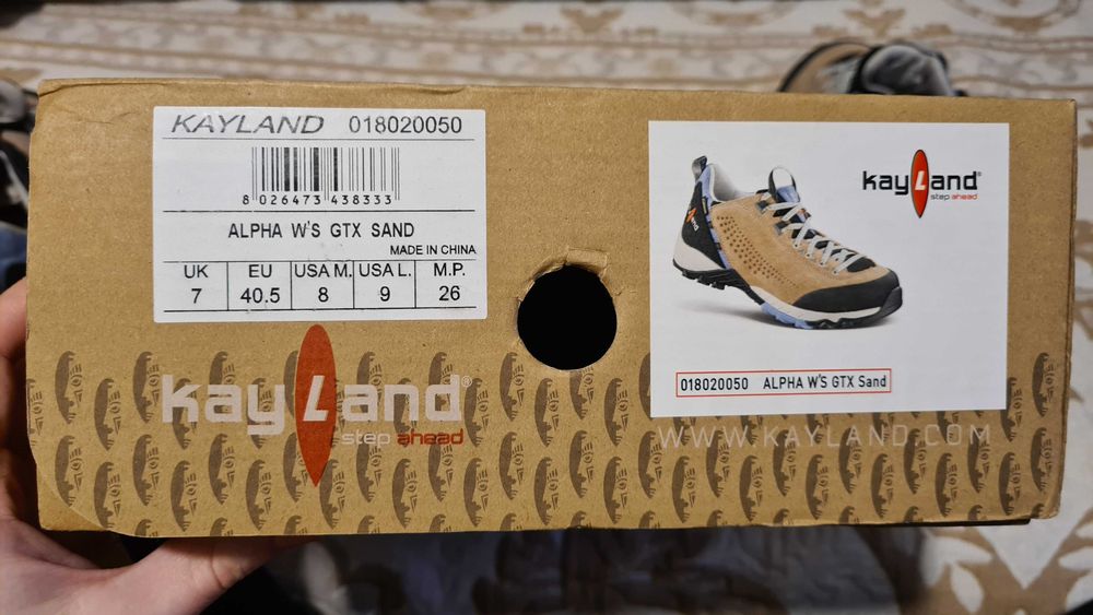 Кроссовки Kayland Alpha W'S GTX SAND