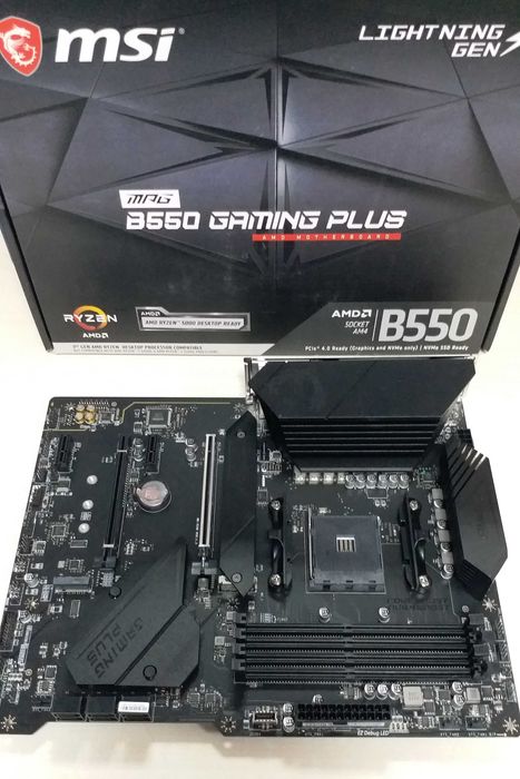 msi b550 gaming plus - купить компьютеры и комплектующие - Цена на
