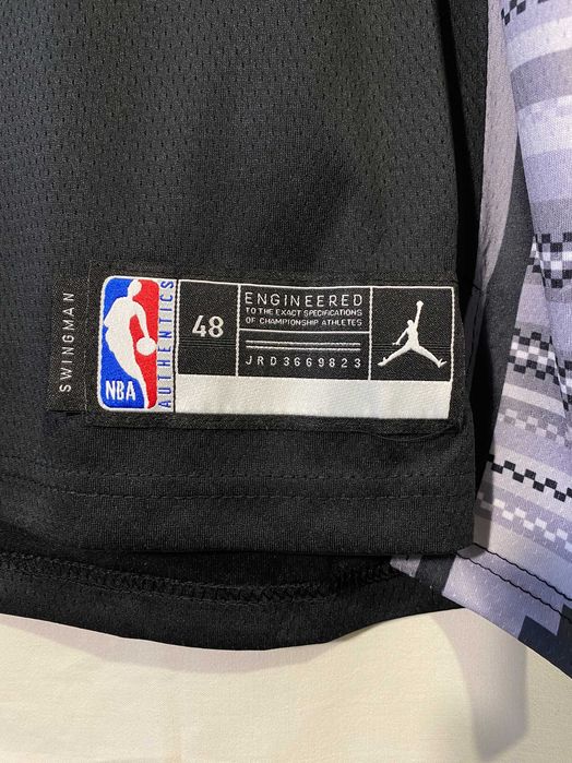 Sochan Spurs Nike Jordan Swingman Jersey NBA M i L City Edition