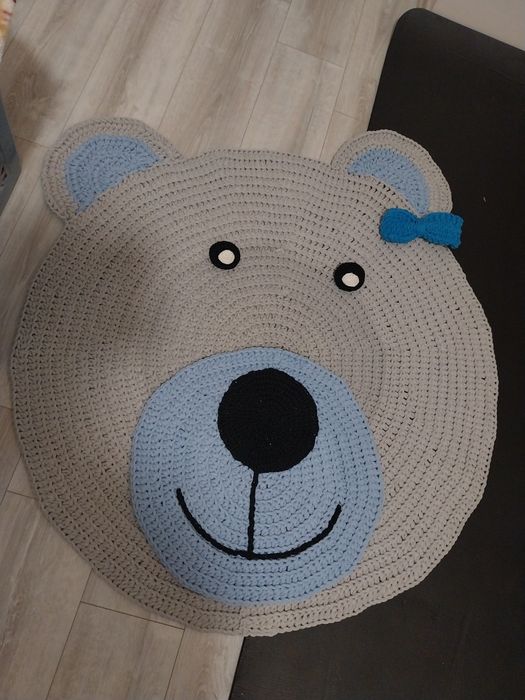 Dywanik szydelkowy bawełniany mis