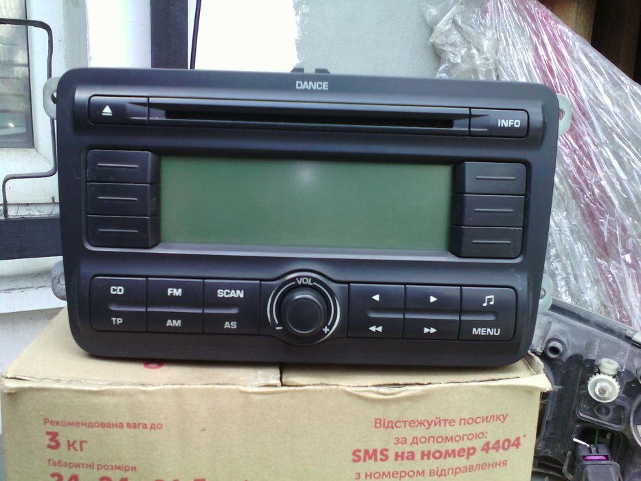 Оригінальна магнітола на Шкода Фабія Нью, Шкода Румстер