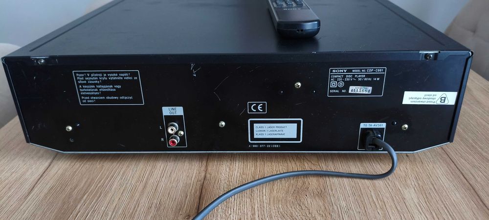 Sony CD Changer CDP-C661