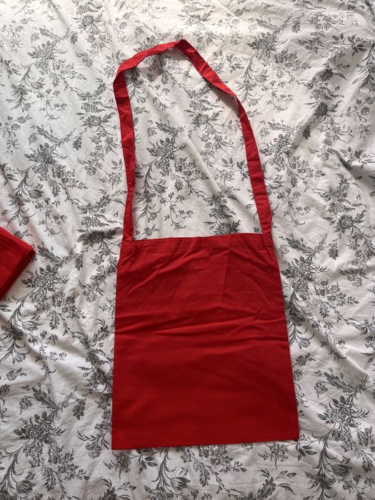 15 tote-bags a tiracolo vermelhos