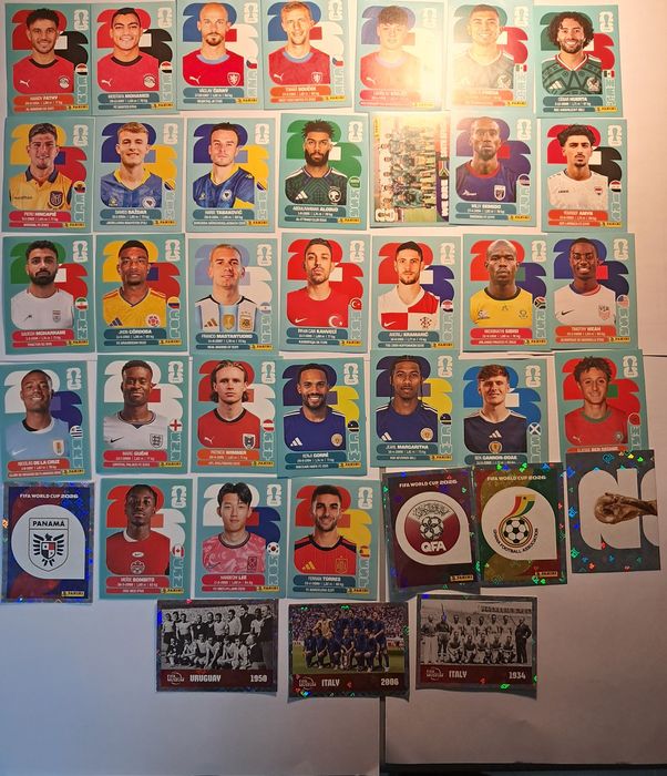 38 cromos mundial 2026