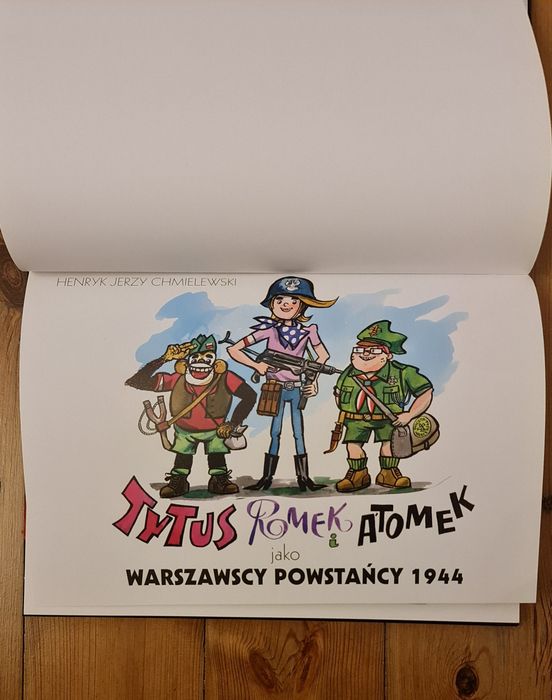 Tytus, Romek i Atomek jako warszawscy powstańcy 1944