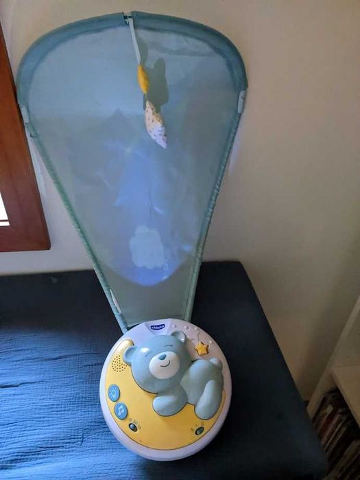 Projetor para berço de bebé - Chicco Next 2 Moon Azul