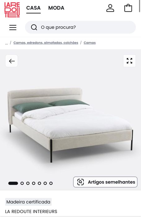 Cama Laredoute + colchão