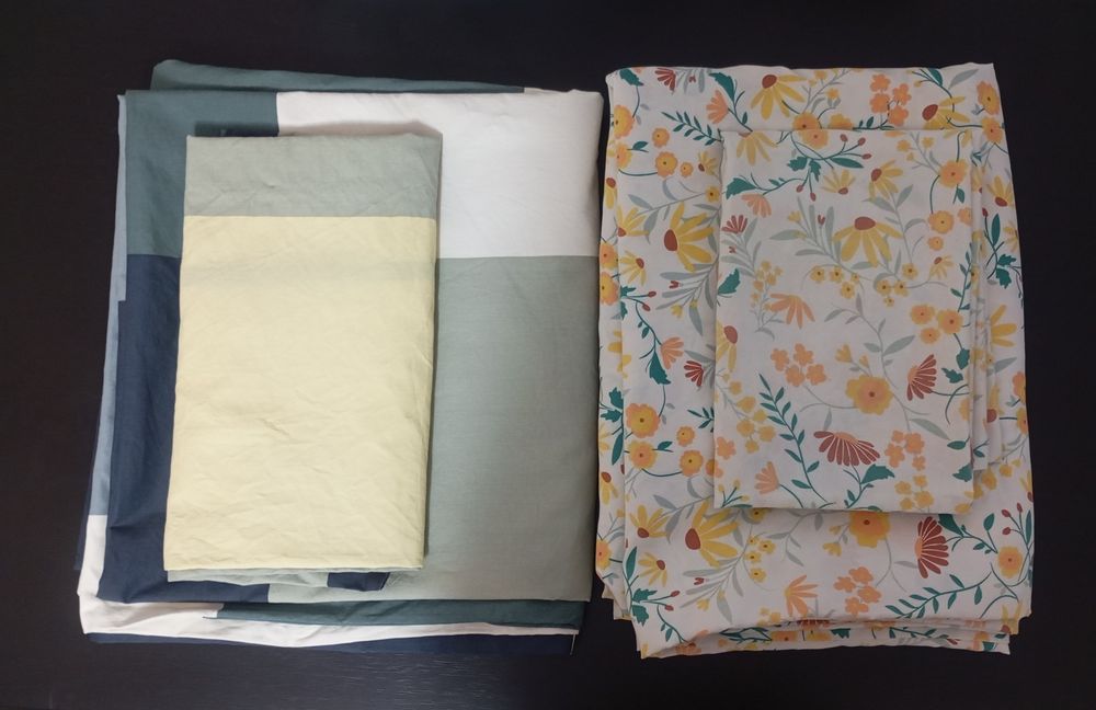 Edredon para cama solteiro com 2 capas + 1 lençol