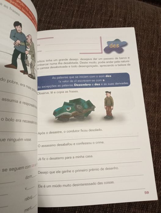 Longe do erro Fichas de ortografia