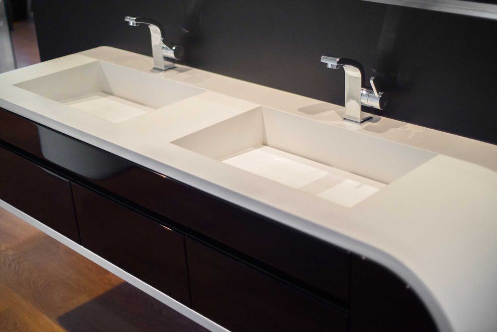 Szafka łazienkowa - umywalka podwójna GOOGLE 176x50 wys.42cm